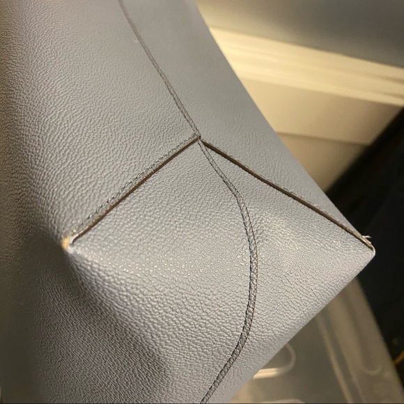 Michael Kors Hayley Large Tote in Denim PL Blue - Picture 8 of 10